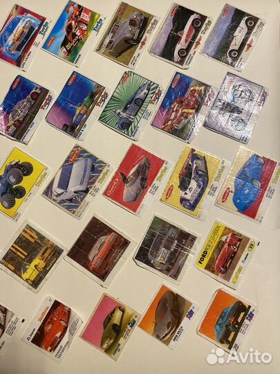 Вкладыши от жвачек 90 х (54 штуки)