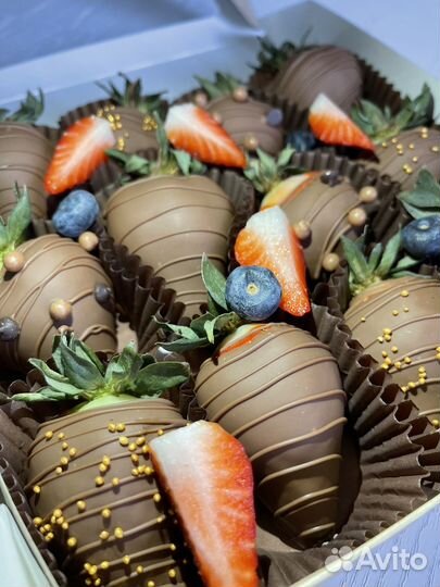 Клубника в шоколаде