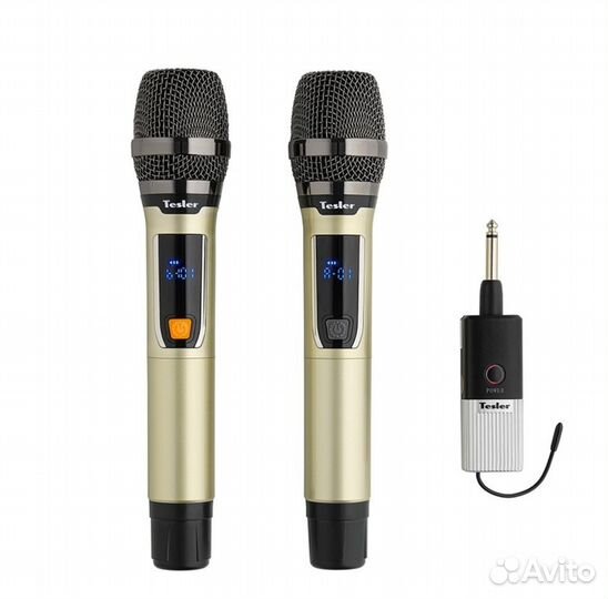 Микрофон караоке вокальный проводной Fiero новый