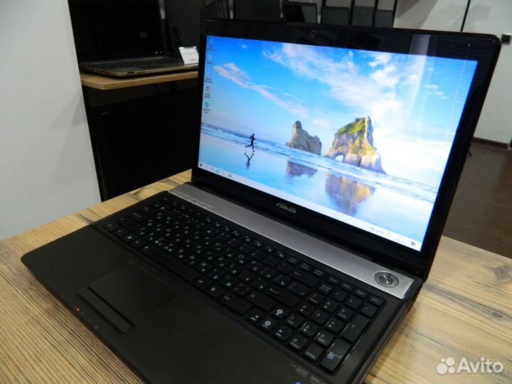 Ноутбук Asus Core I7, 8 гб, SSD 120 гб для работы