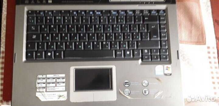 Ноутбук asus на запчасти