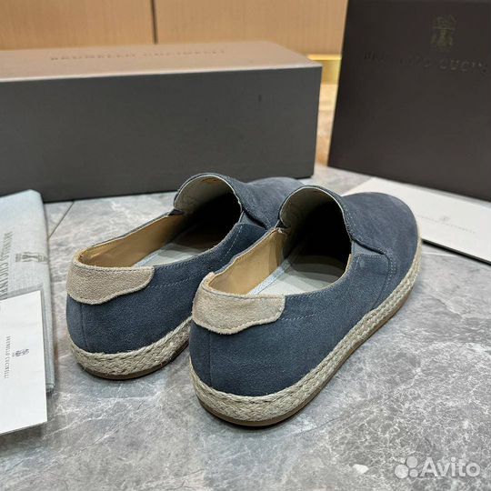 Brunello cucinelli слипоны мужские