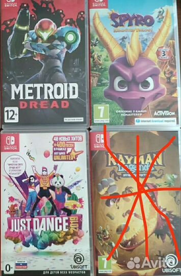 Игры Nintendo Switch Обмен или продажа