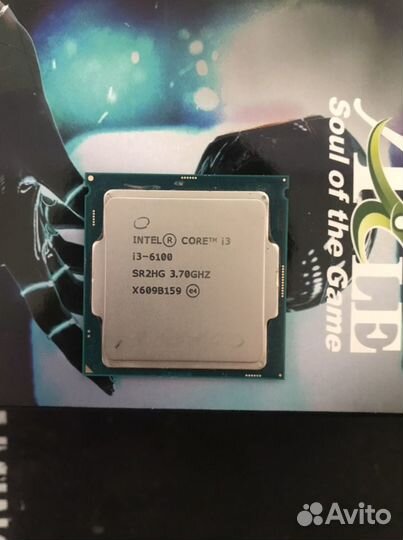 Процессор intel core i3 6100