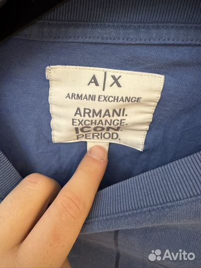 Свитшот тонкий Armani exchange