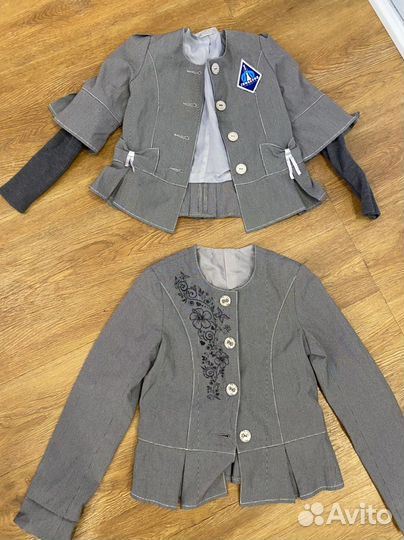 Пиджак школьный для девочки