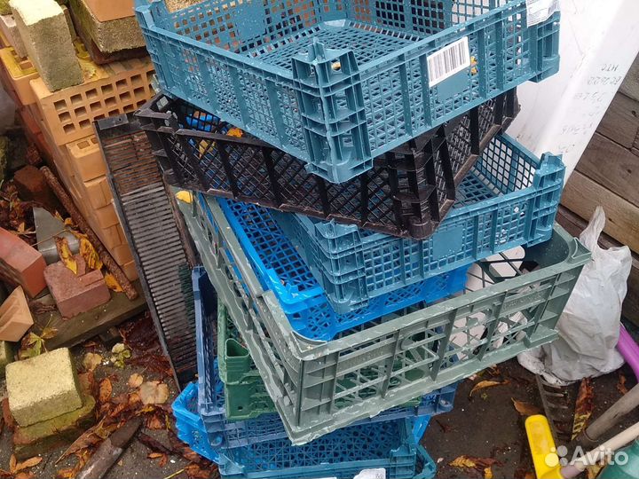 Пластиковые ящики бу