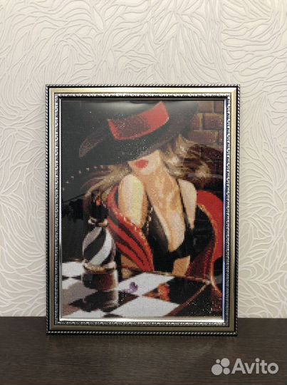 Картина алмазная готовая стразы