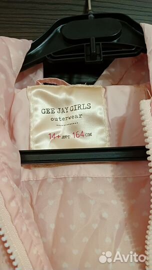 Куртка для девочки 164