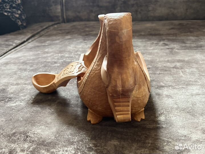 Ладья сувенирная из дерева