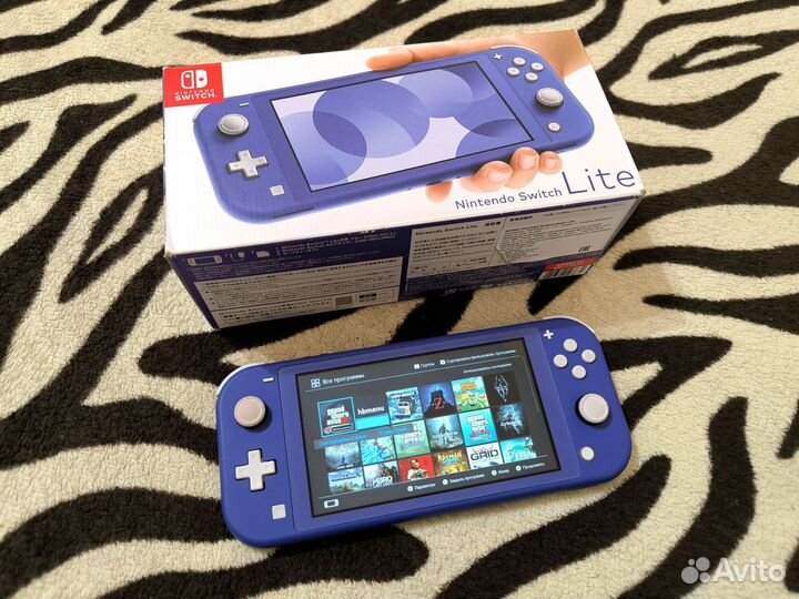 Nintendo Switch Lite Прошитая Picofly 288Gb