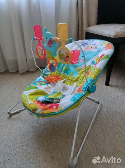 Кресло-шезлонг детское fisher price