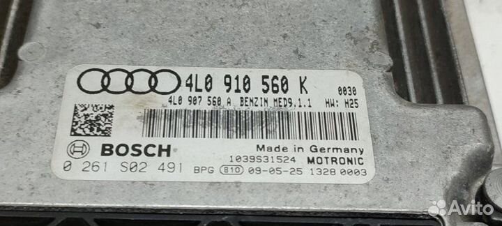 Блок управления двс Audi Q7 4LB BAR 13.07.2009