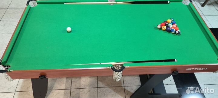 Бильярдный стол 6 футов складной