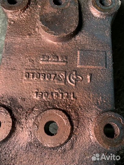 Кронштейн рессоры задний левый Daf Xf 95