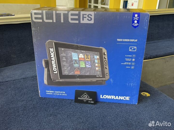 Lowrance Elite FS 9 Русский Active Imaging 3-in-1