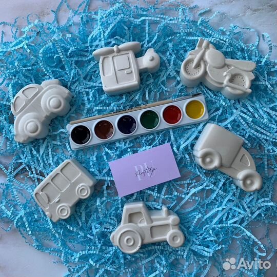 Гипсовые раскраски для детей