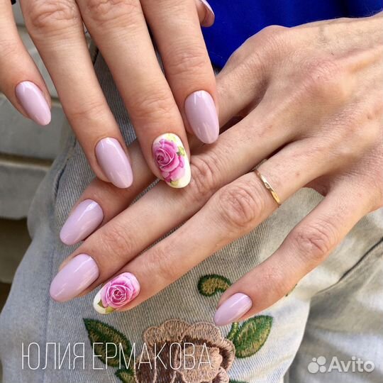 Маникюр, гель лак, наращивание акрил, гель