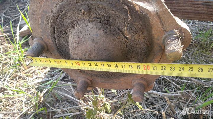 Ось балка для телеги, прицепа с рессорами