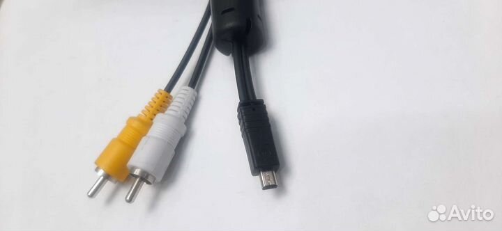 Кабель для фотоаппарата 8 pin тюльпан RCA 2