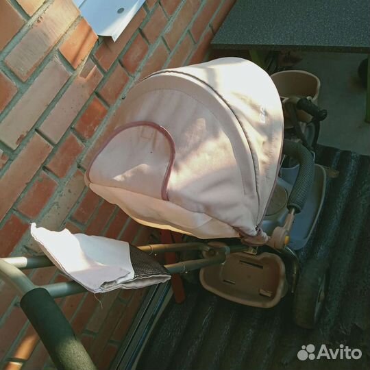 Велосипед с родительской ручкой