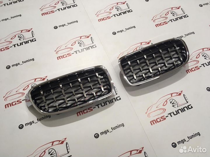 Решетка BMW 3 series F30 стиль Z4 хром