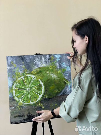 Картина маслом холст 