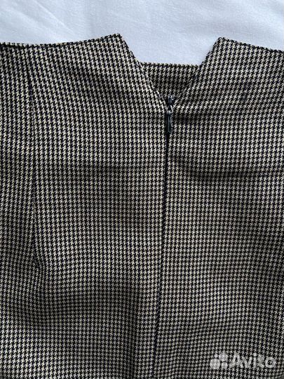 Юбка миди в рубчик