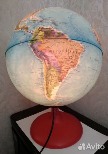 Глобус с подсветкой