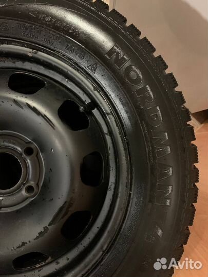 Зимние шины Nordman 4 215/65 R16 + Штампованные ди