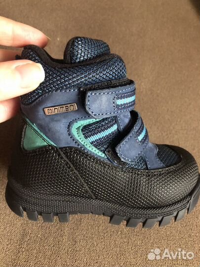 Ботинки демисезонные новые Minimen