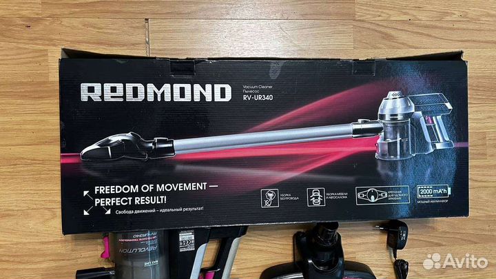 Безпроводной пылесос Redmond rv-ur340