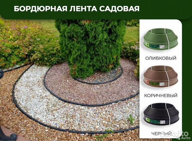 Бордюрная лента пластиковая для грядок Канта купить в Екатеринбурге ...