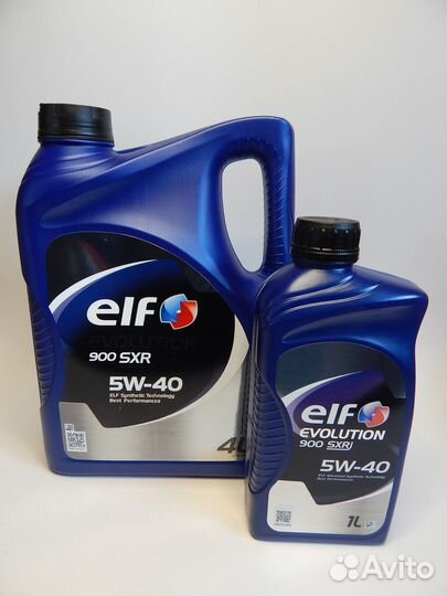 Масло моторное 5w40 ELF Evolution 900 SXR