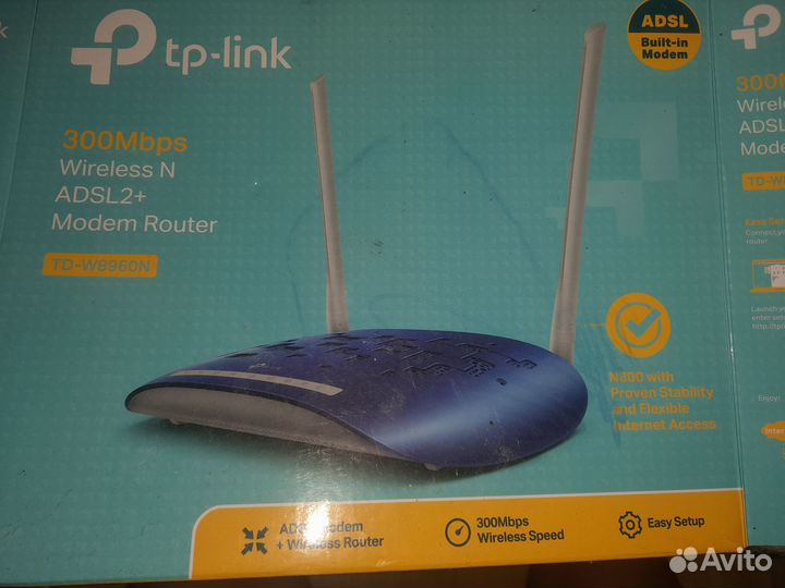 Роутер tp link TD-W8960 n