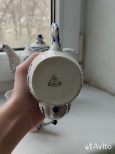 Чайный сервиз гжель