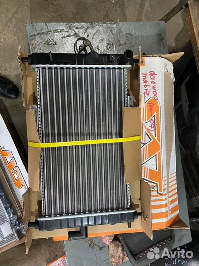 Радиатор охлаждения daewoo matiz