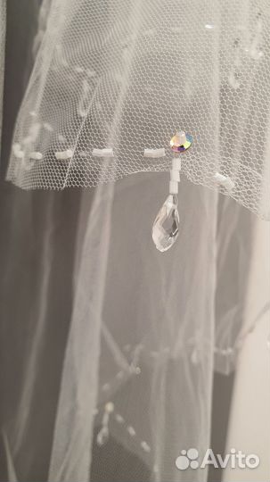 Свадебная фата новая