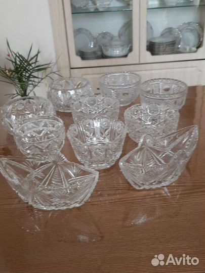 Хрустальная посуда СССР