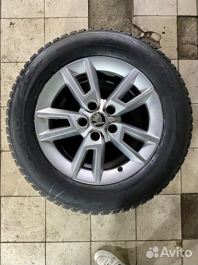 Комплект колес r16 skoda