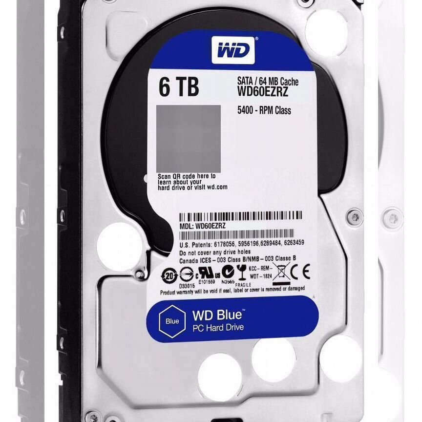 [WD60EZRZ] Жесткий Диск Western Digital 6tb Sata Wd60ezrz
