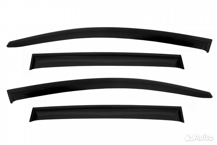 Дефлекторы окон (4 шт.) FAW Besturn X40