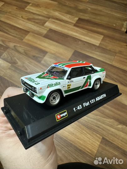 Модели 1:43 Fiat и Abarth