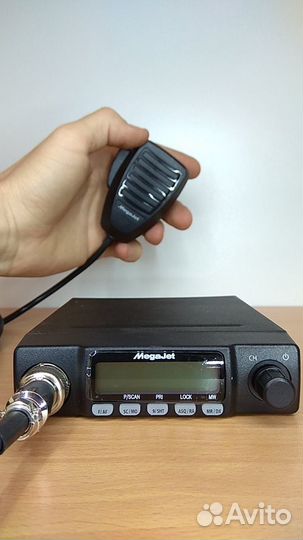 Megajet MJ-500 маленькая рация в авто