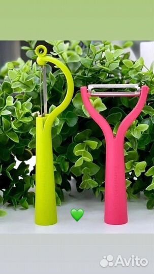 Посуда Таппервер Tupperware зеленый желтый