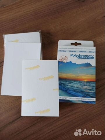 Фотобумага для печати глянцевая 10*15
