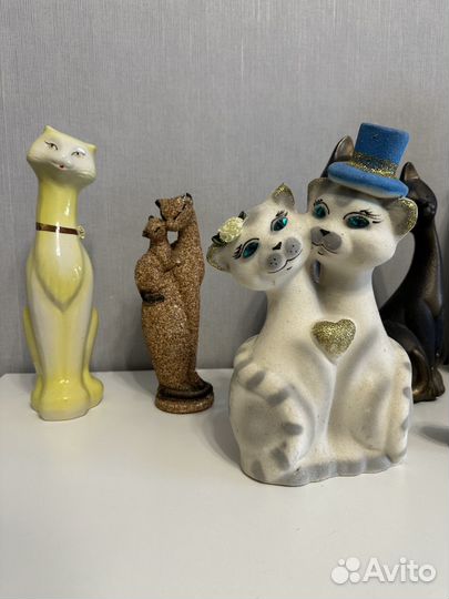 Кошки коллекция сувенир статуэтки