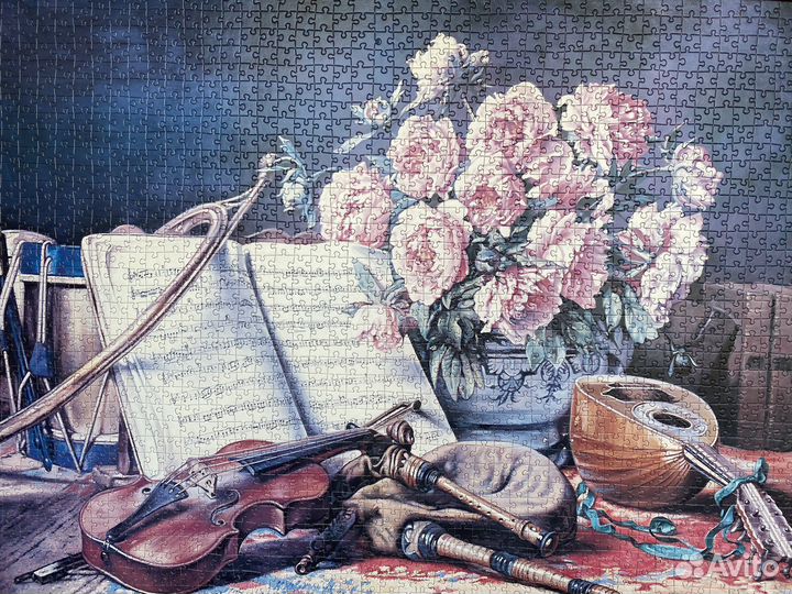 Картина пазл в багете