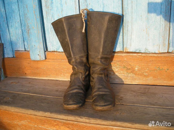 Сапоги яловые кожаные 40 41 42 размер без торга