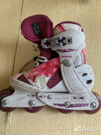 Роликовые коньки детские раздвижные